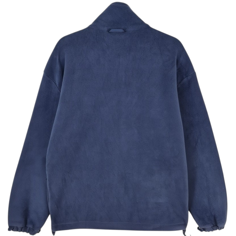 Vintage FILA 2000's Dark Blue Full Zip Jumper Size L