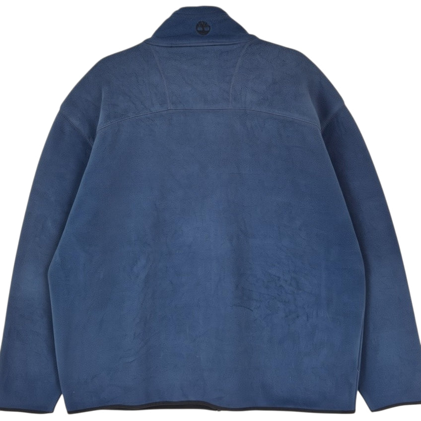 Timberland Steel Blue Full Zip Fleece Jumper Size XL