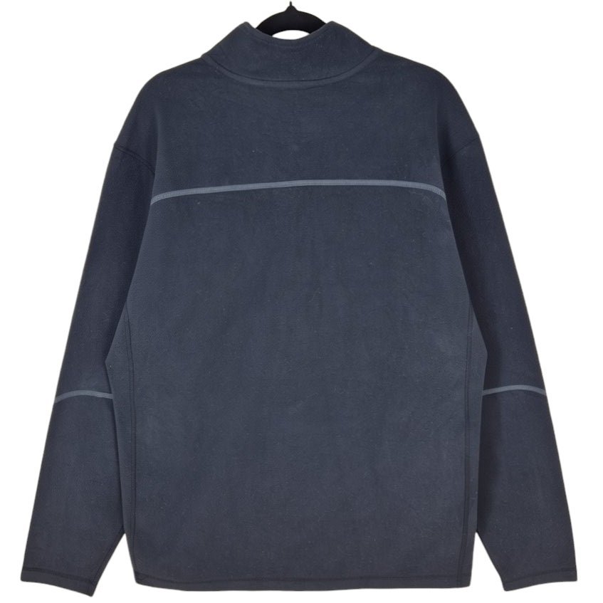 Nike Black Therma Fit Quarter Zip Fleece Jumper Size XL