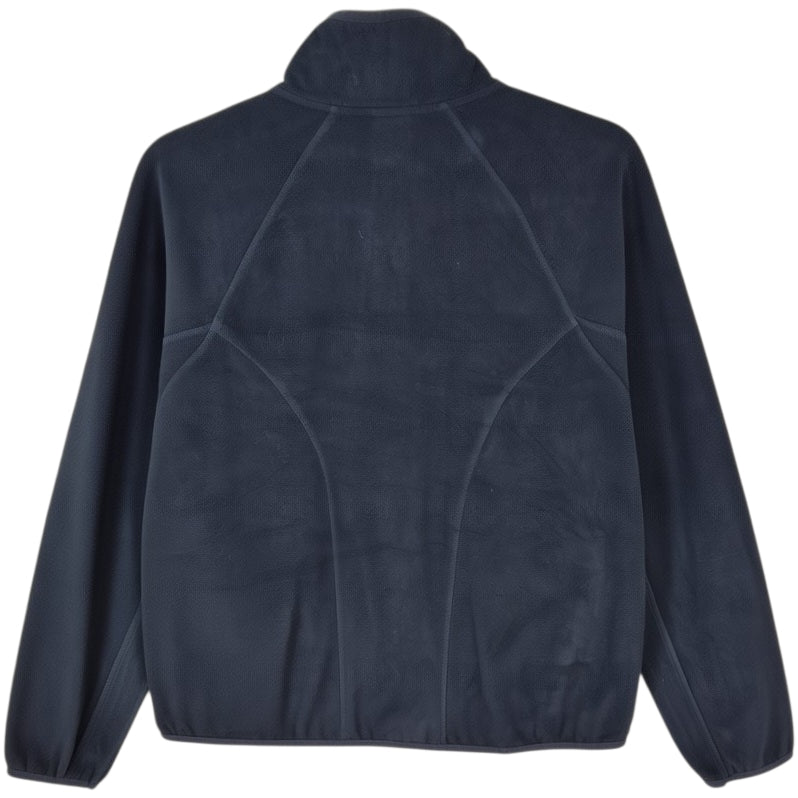 Champion Womens Black Lightweight Quarter Zip Fleece Jumper Size M