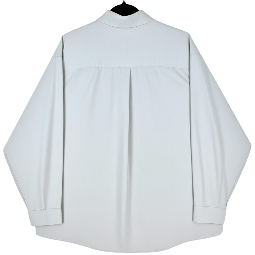 DKNY Cream Brown Super 100's 2 Ply Dress Shirt Size 2XL