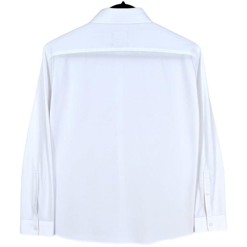 Michael Kors White Slim Fit Stretch Dress Shirt Size XL