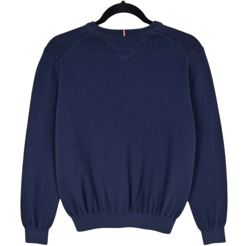 Tommy Hilfiger Dark Blue Crewneck Knit Sweater Size S