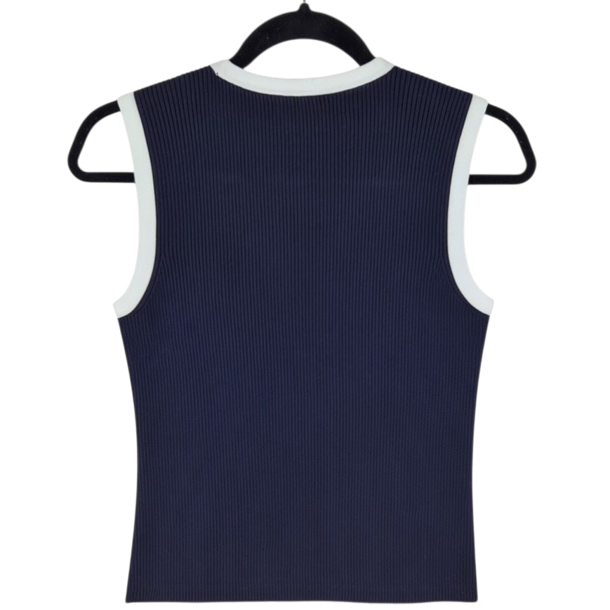 Vintage Tommy Hilfiger 90's Womens Dark Blue Knit Singlet Size L