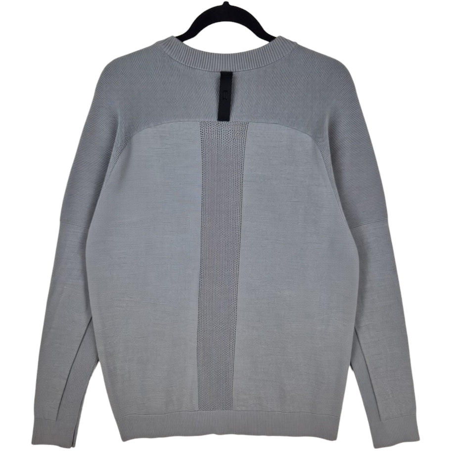 Nike Golf TPC Sawgrass Grey Acrylic Crewneck Knit Sweater Size XL