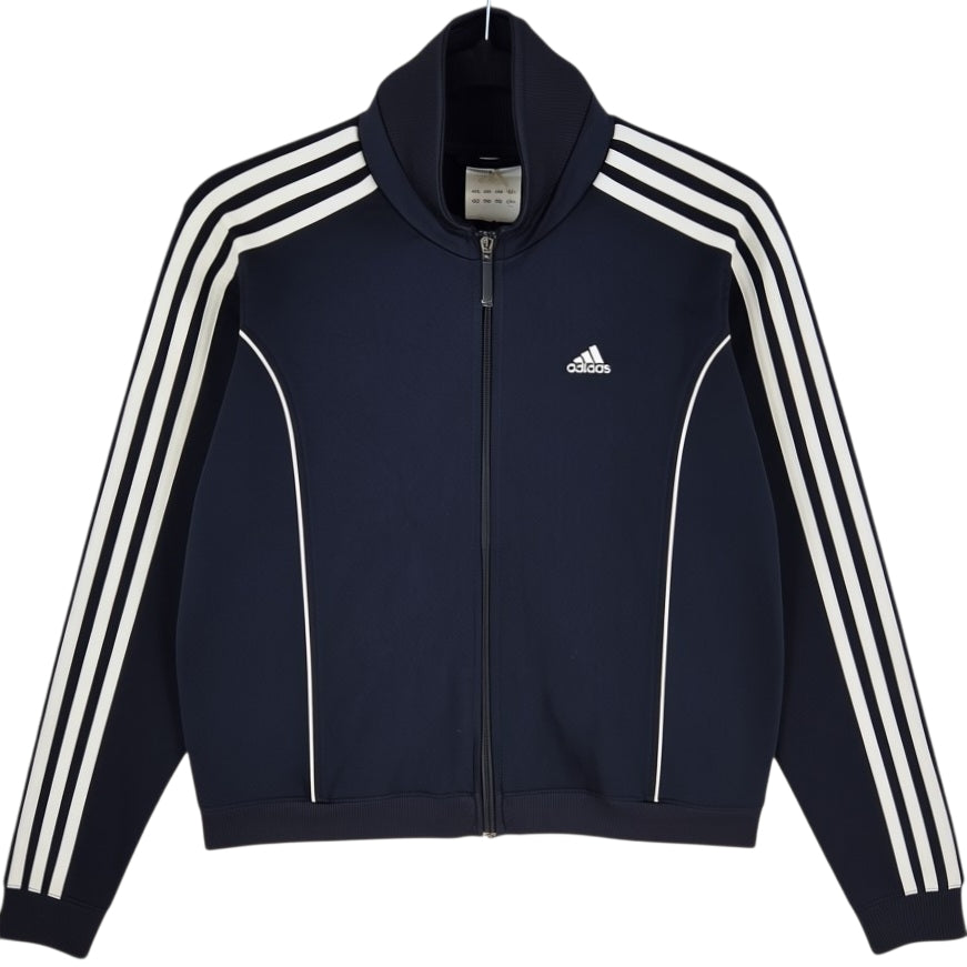 Vintage Adidas 2000's Womens Black Track Jacket Size M