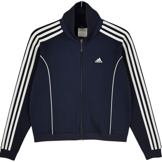 Vintage Adidas 2000's Womens Black Track Jacket Size M