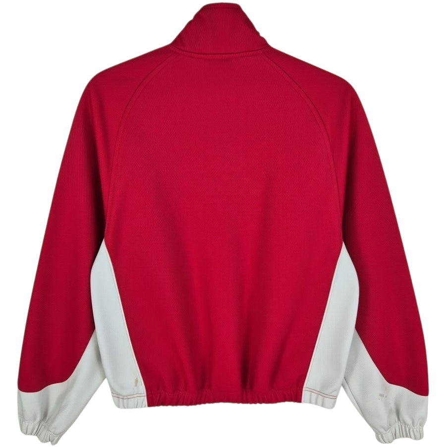 Vintage Nike Team 2000's Red & White Heavy Track Jacket Size M