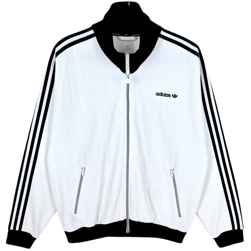 Vintage Adidas 90's White Track Jacket Size XL