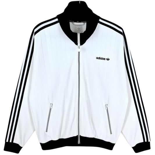 Vintage Adidas 90's White Track Jacket Size XL