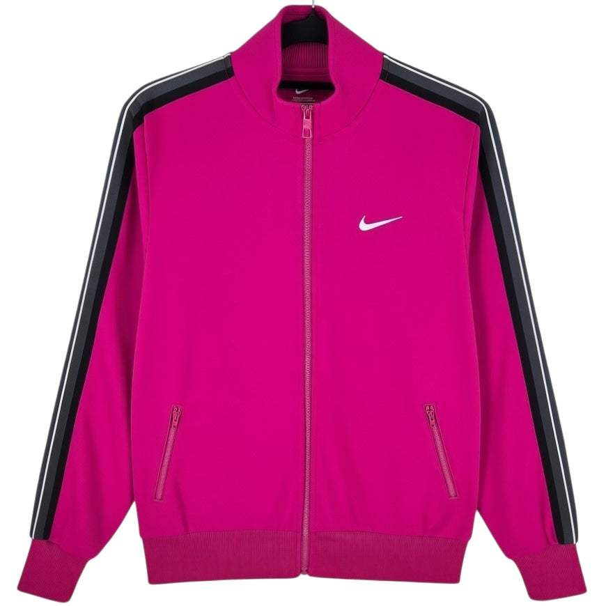 Nike Womens Pink Track Jacket Size L