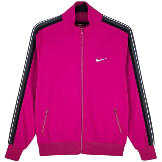 Nike Womens Pink Track Jacket Size L