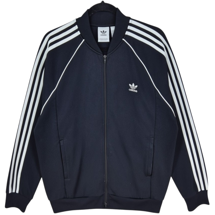 Adidas Black Heavy Track Jacket Size XL