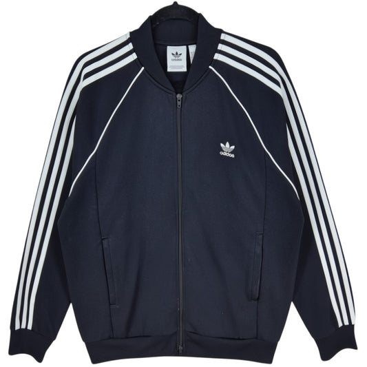 Adidas Black Heavy Track Jacket Size XL
