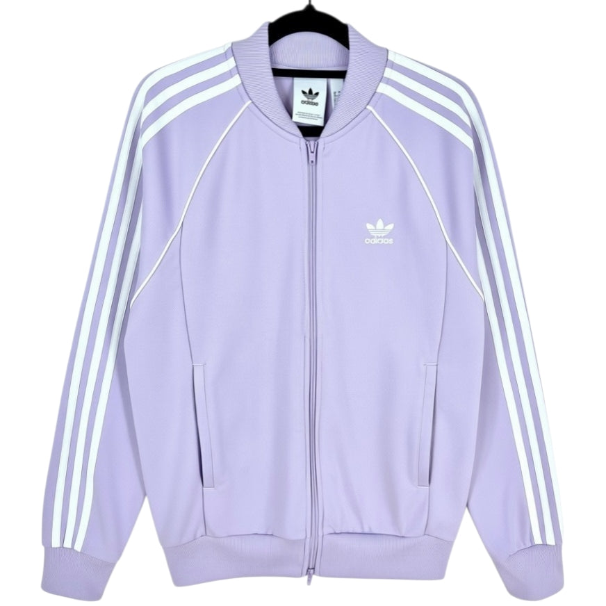 Adidas Womens Light Purple Track Jacket Size M