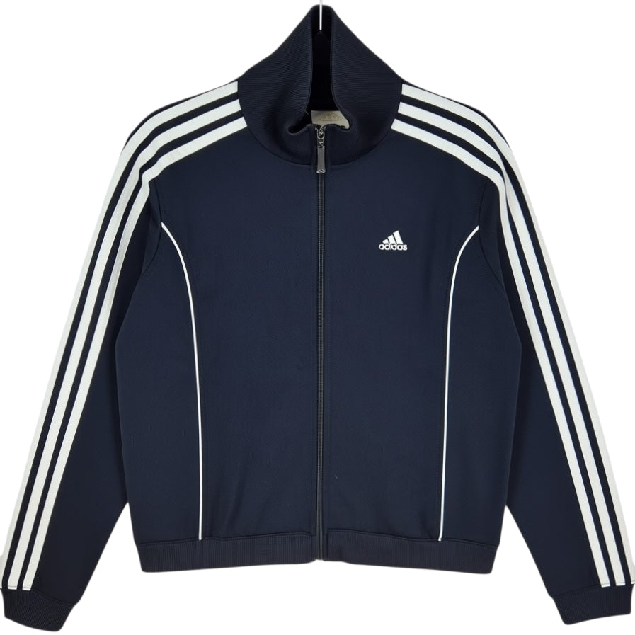 Vintage Adidas 2000's Womens Black Track Jacket Size M