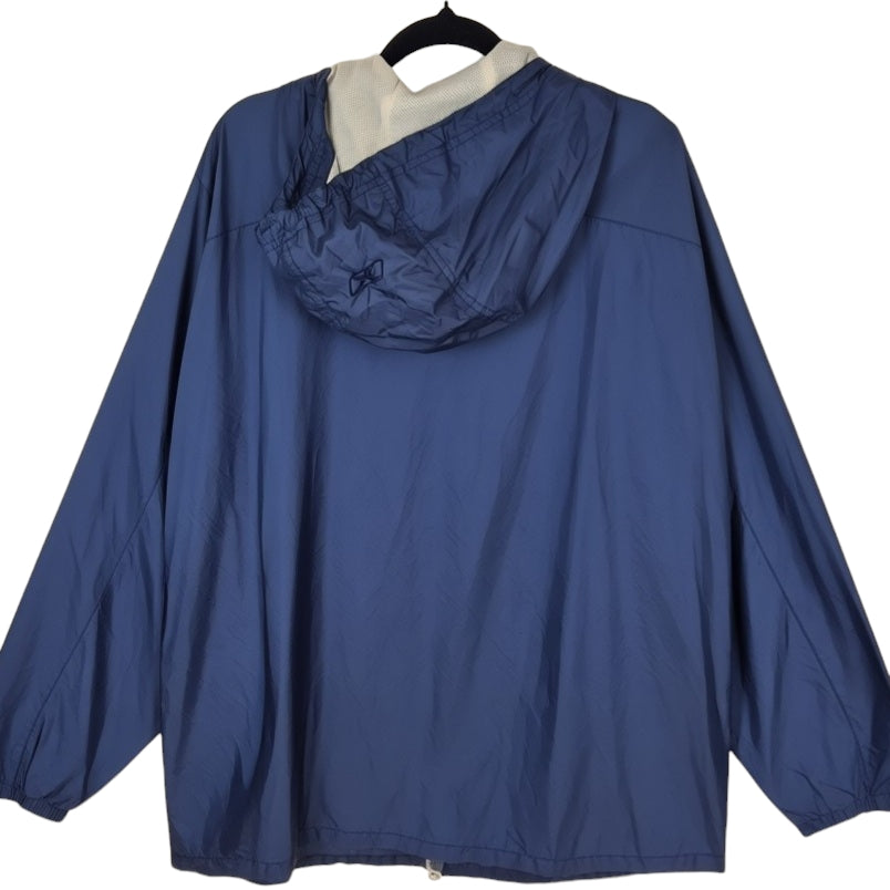 Vintage Reebok 2000's Dark Blue Light Nylon Jacket Size L