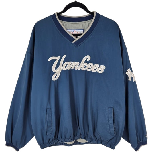 Vintage Pro Player MLB New York Yankees 90's Dark Blue Light Jacket Size XL