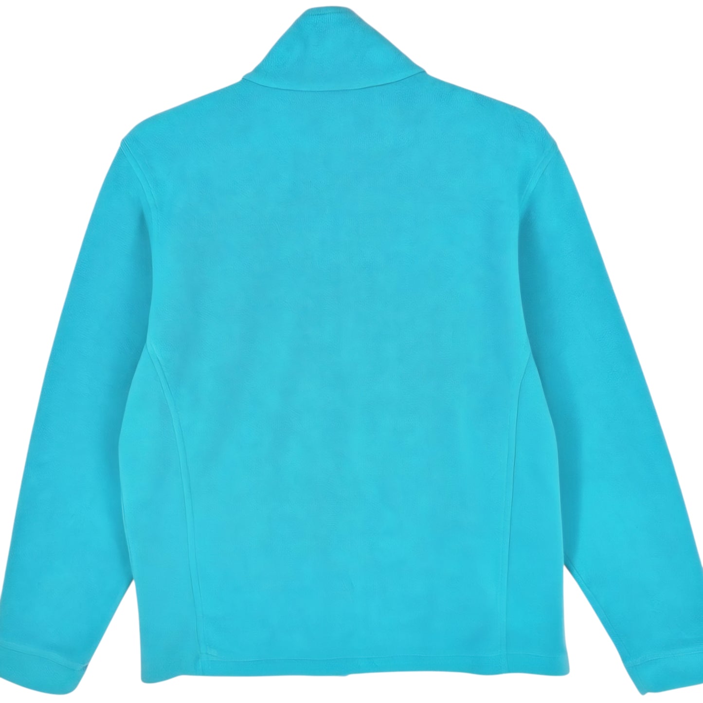 Woolrich Womens Aqua Blue Fleece Zip Jumper Size L