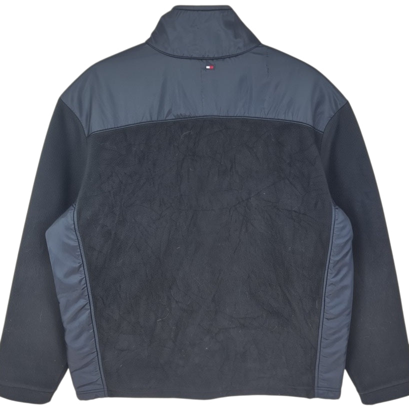 Tommy Hilfiger Black Fleece Zip Jumper Size L