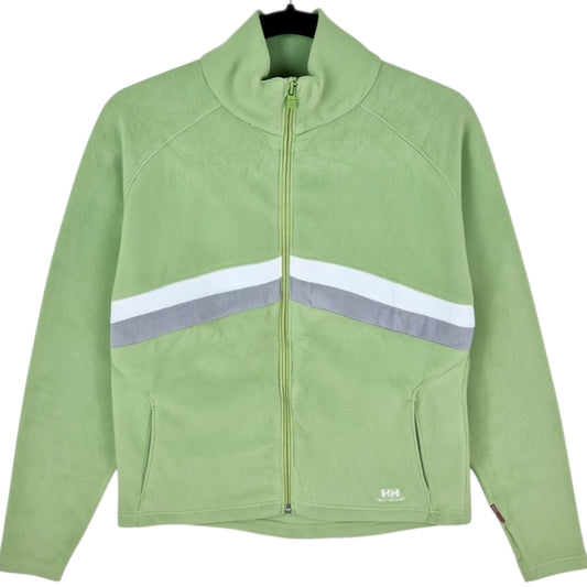 Helly Hansen Light Green Fleece Zip Jumper Size M