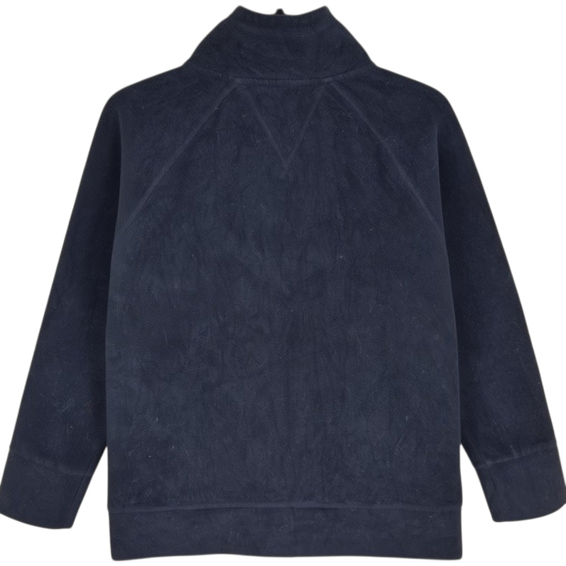 Tommy Hilfiger Sport Womens Black Fleece Zip Jumper Size L