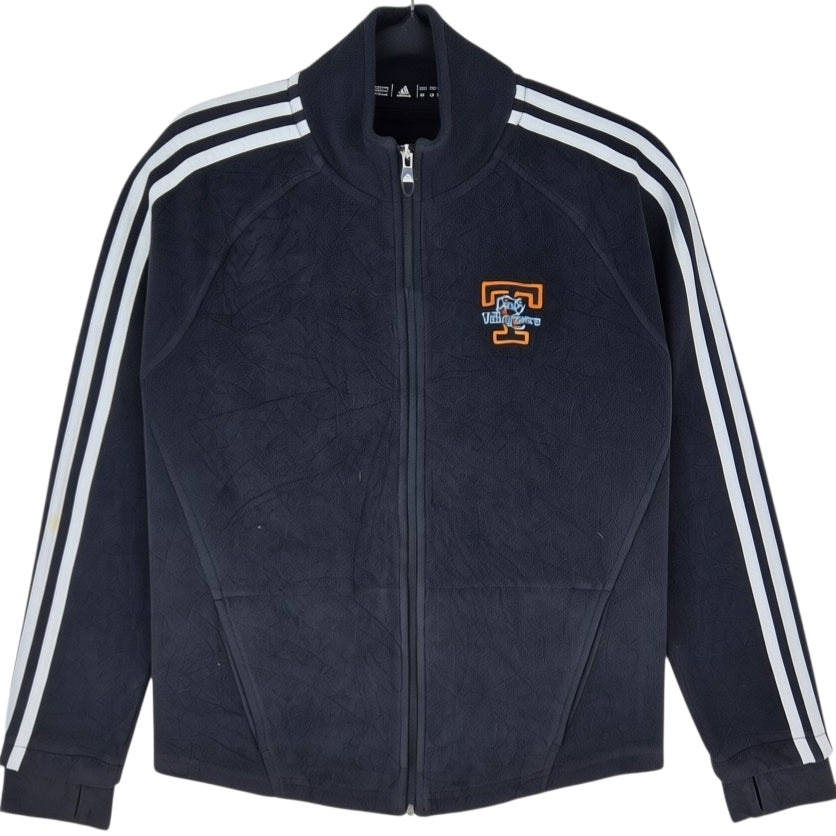 Adidas Tennessee University Volunteers Womens Black Fleece Zip Jumper Size M