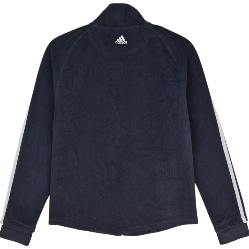 Adidas Tennessee University Volunteers Womens Black Fleece Zip Jumper Size M
