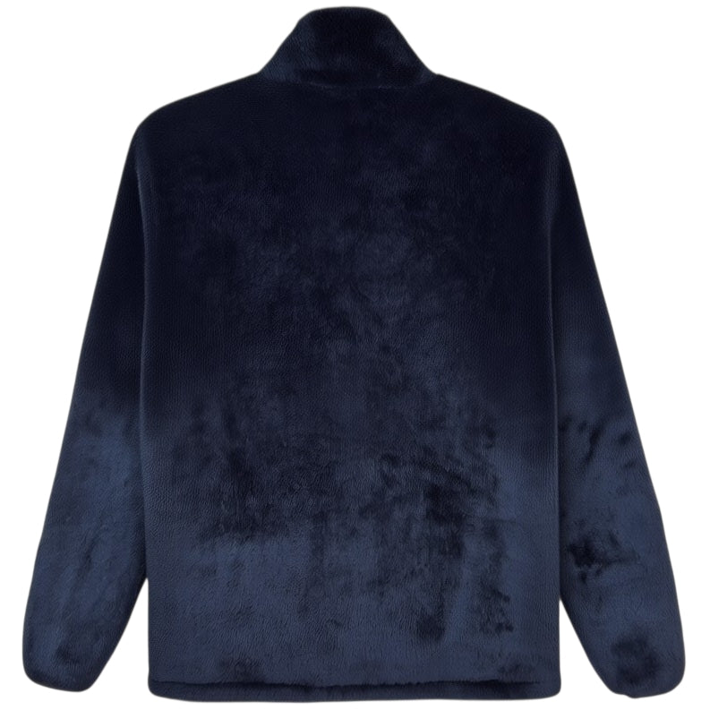 FILA Sport Womens Black Mink Fleece Zip Jumper Size S
