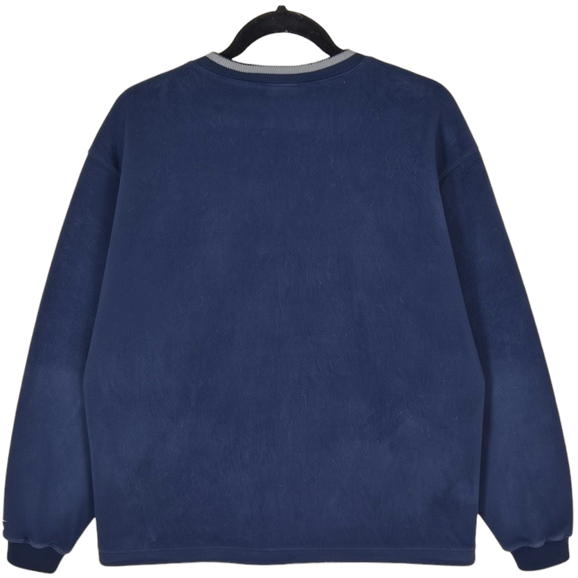 Nike Golf Dark Blue Light V Neck Fleece Jumper SizeM