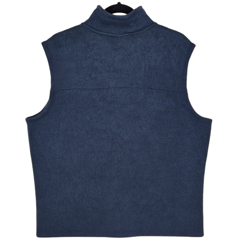 The North Face Womens Dark Blue Genesis Products Fleece Vest Size XL