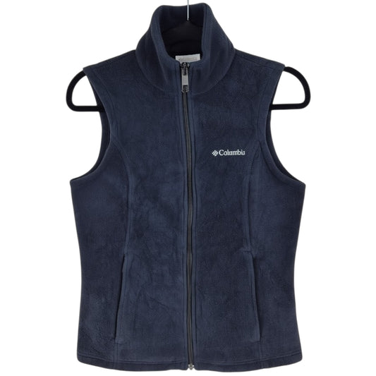 Columbia Womens Black Fleece Vest Size XS