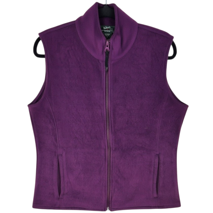 Vintage Woolrich 2000's Womens Purple Fleece Vest Size M