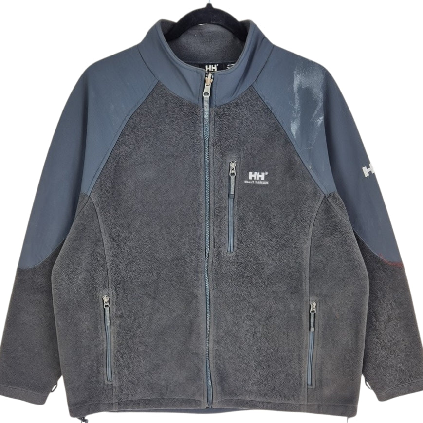 Helly Hansen Grey Fleece Zip Jumper Size L