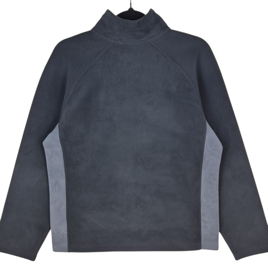Starter Black Quarter Zip Fleece Jumper Size S