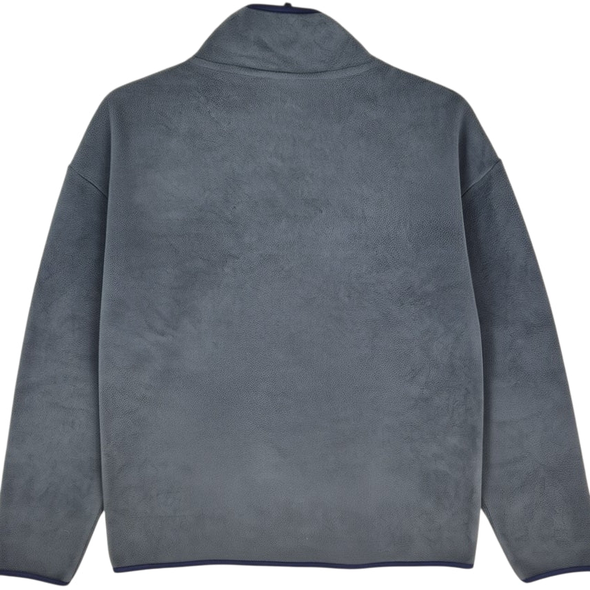 NHL Seattle Kraken Grey Quarter Zip Fleece Jumper Size S