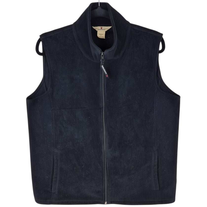 Woolrich Womens Black Fleece Vest Size L