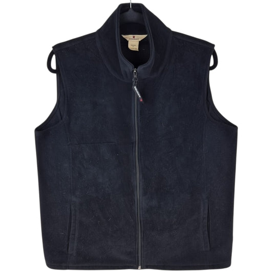 Woolrich Womens Black Fleece Vest Size L