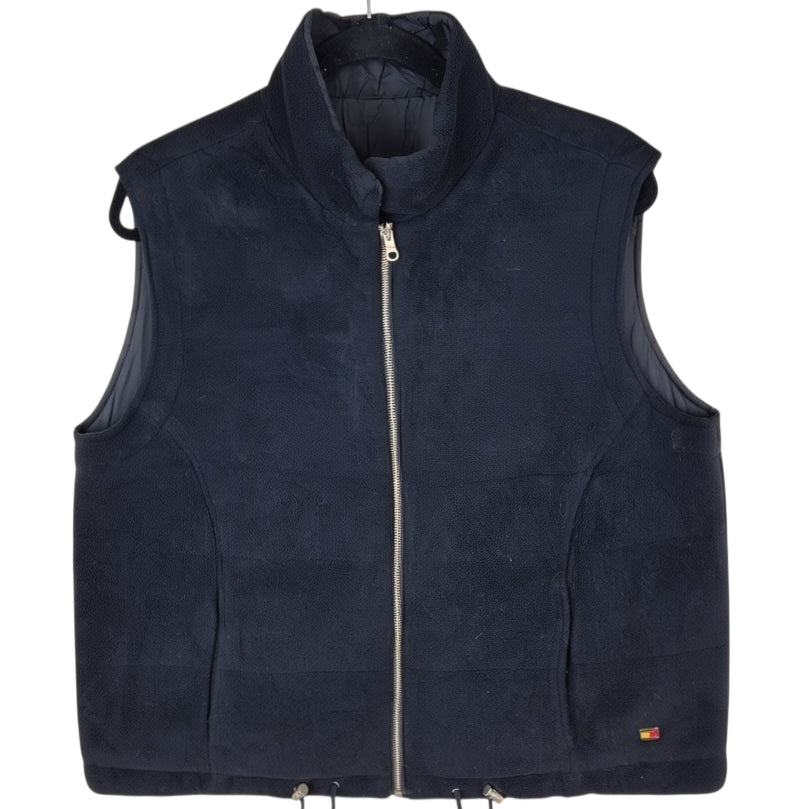 Vintage Tommy Hilfiger 90's Womens Quilted Fleece Vest Size XL