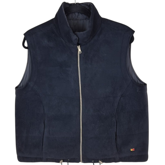 Vintage Tommy Hilfiger 90's Womens Quilted Fleece Vest Size XL