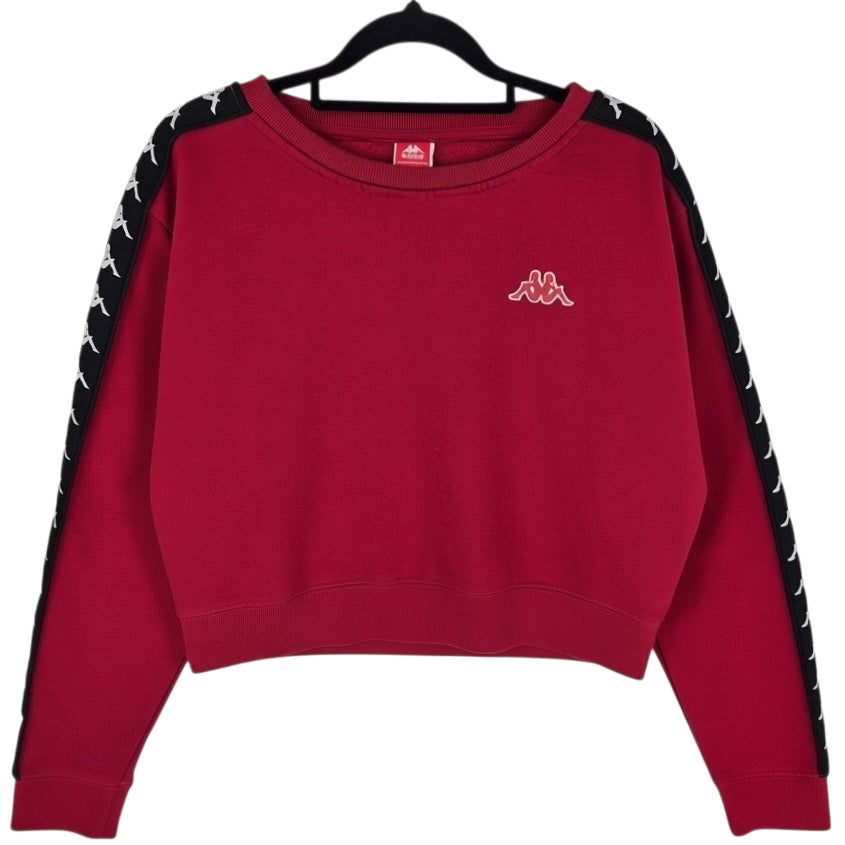 Kappa Womens Red Crop Sweater Size XL