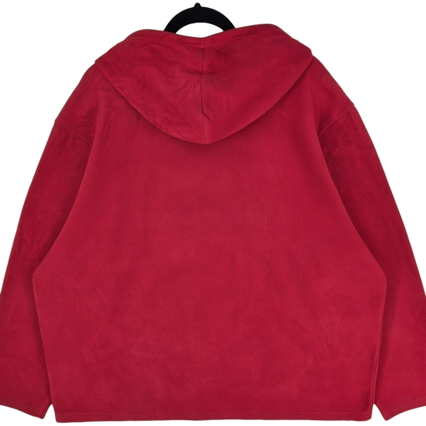 NHL Montreal Canadiens Red Embroidered Fleece Hoodie Size 2XL
