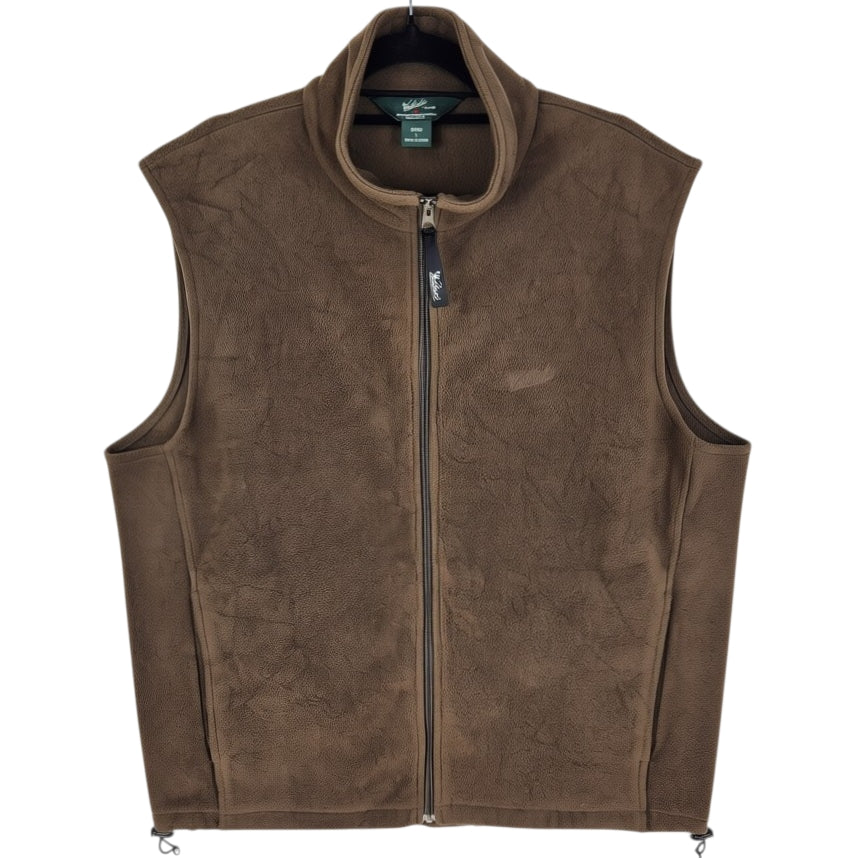 Vintage Woolrich 2000's Brown Fleece Vest Size L