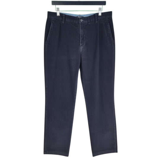 Nautica Black Classic Fit Corduroy Pants W33