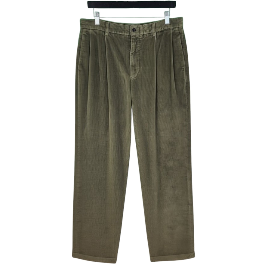 Nautica Rigger Green Classic Fit Corduroy Pants W34
