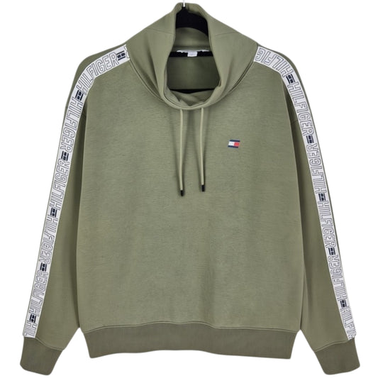 Tommy Hilfiger Sport Khaki Green Hoodie Size S