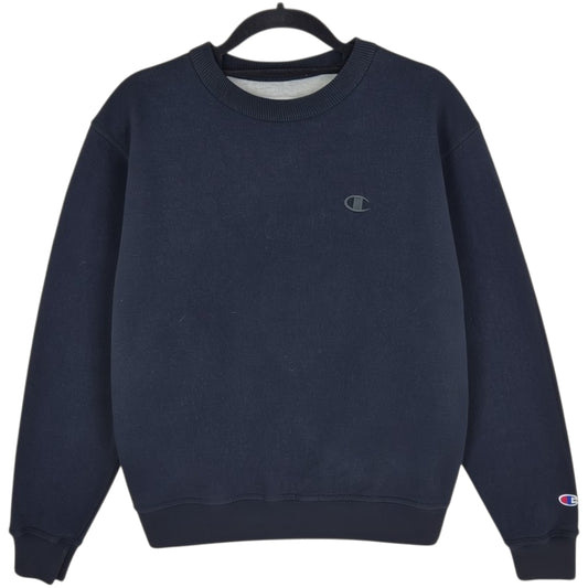 Champion Black Cotton Crewneck Sweater Size S