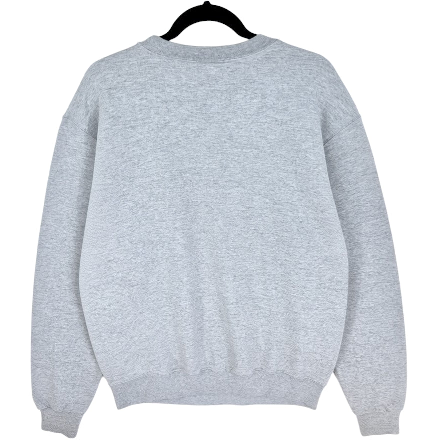 Champion Grey DECA College Crewneck Sweater Size M