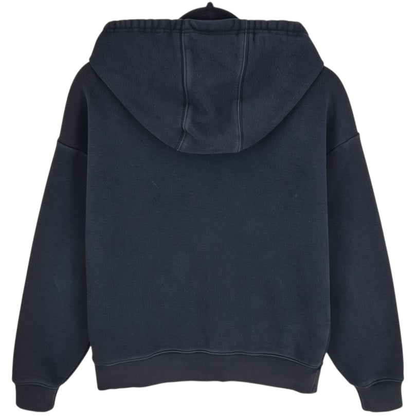 FILA Black Basic Embroidered Hoodie Size S
