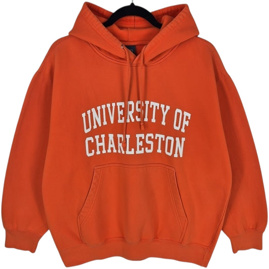 Vintage University Of Charleston 90's Orange Hoodie Size L